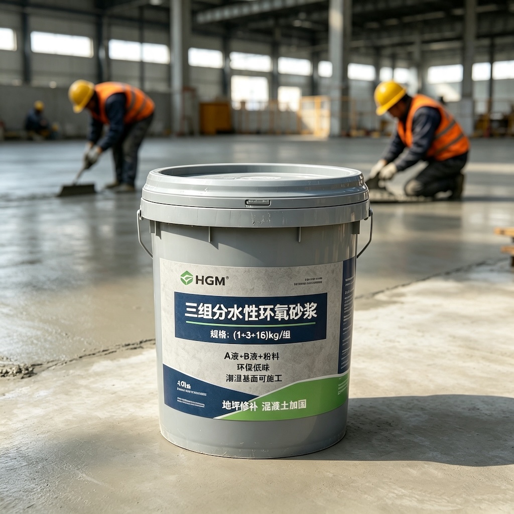 大安三组份水性环氧砂浆